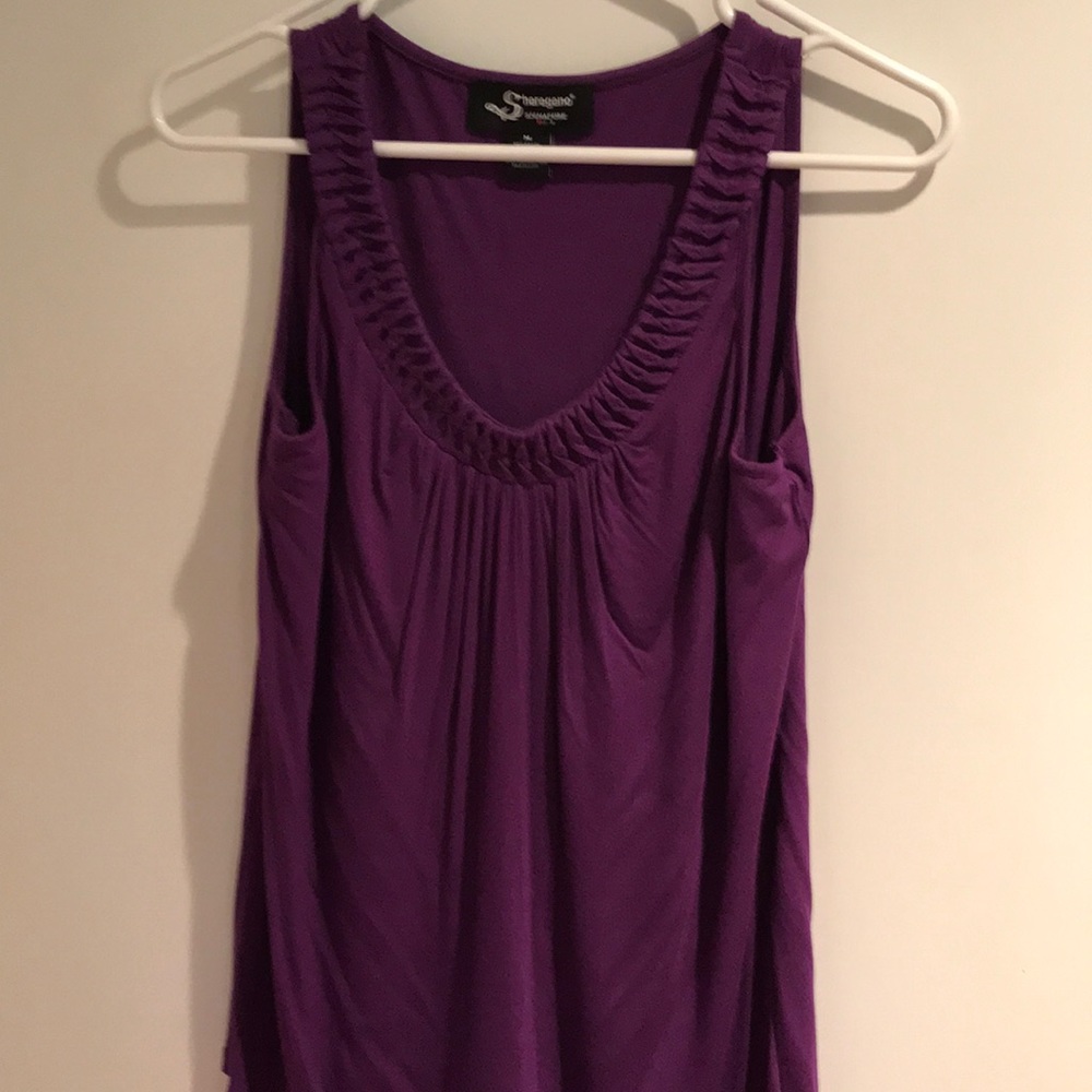 Women’s dark purple tank top